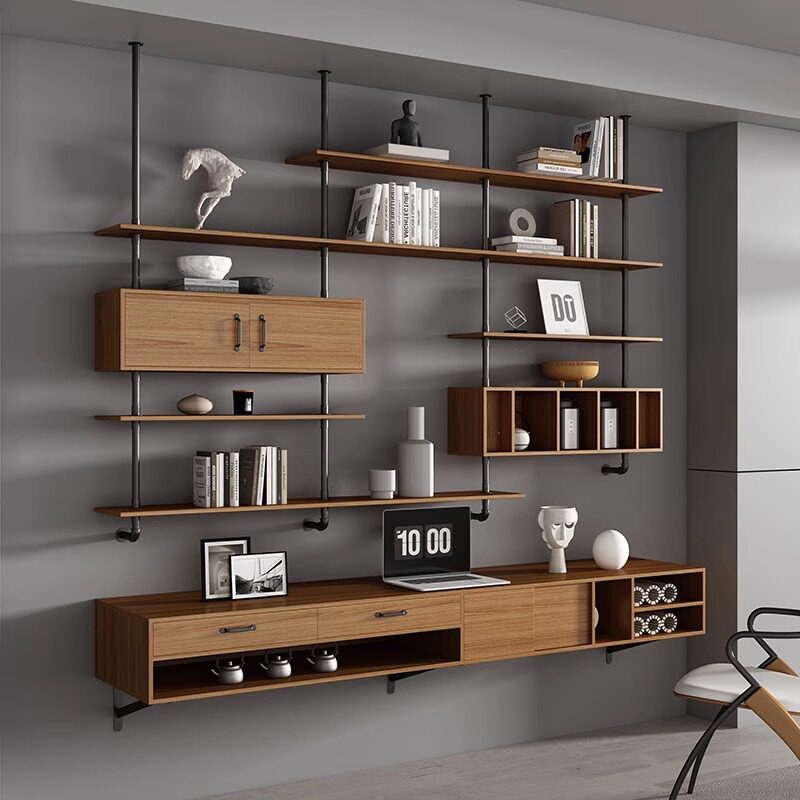 Modern Solid Wood Floating Des - Tables 评论和价格