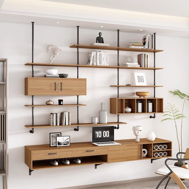 Modern Solid Wood Floating Des - Tables 评论和价格