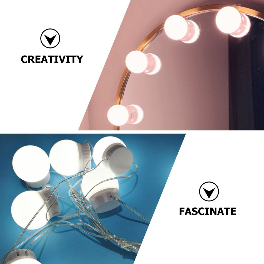 1Set LED Makeup Mirror Light F - Dressing Table Vanity With Lighted Mirror 评论和价格