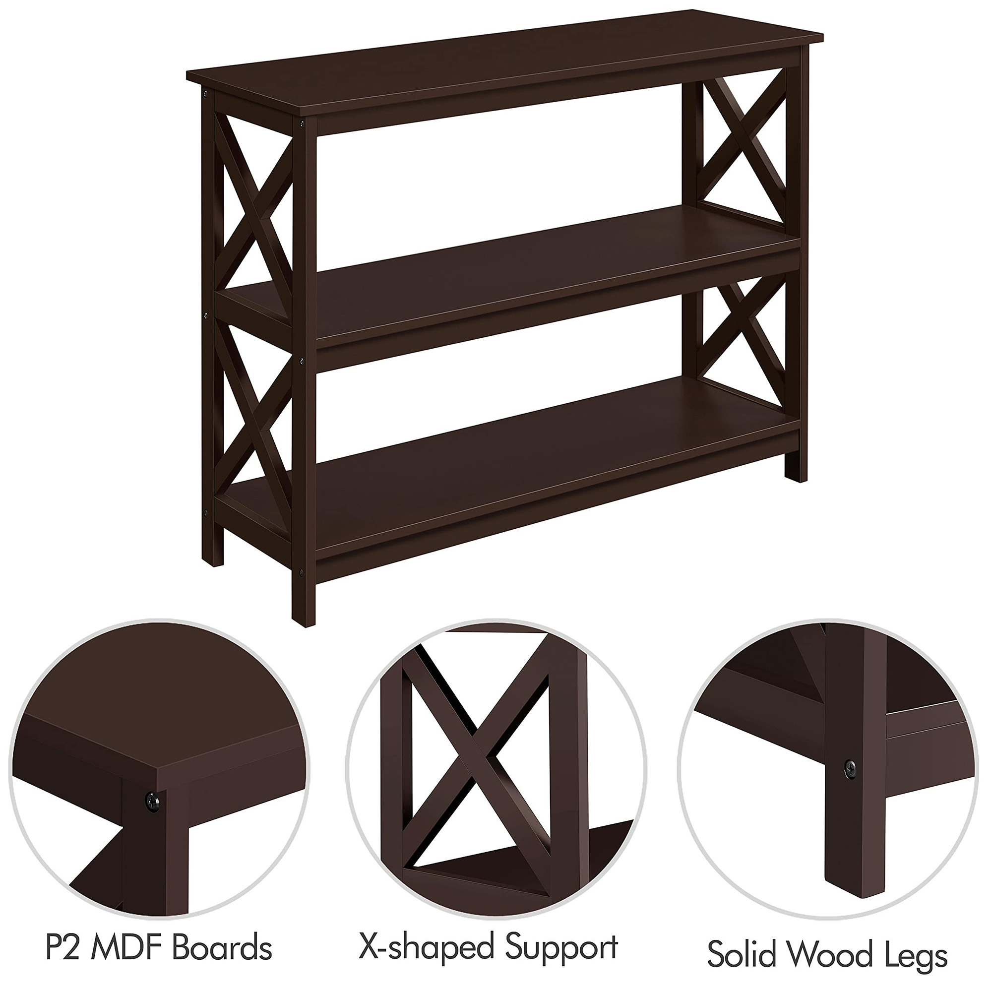 Console Table for Storage, Nar - Tables 评论和价格