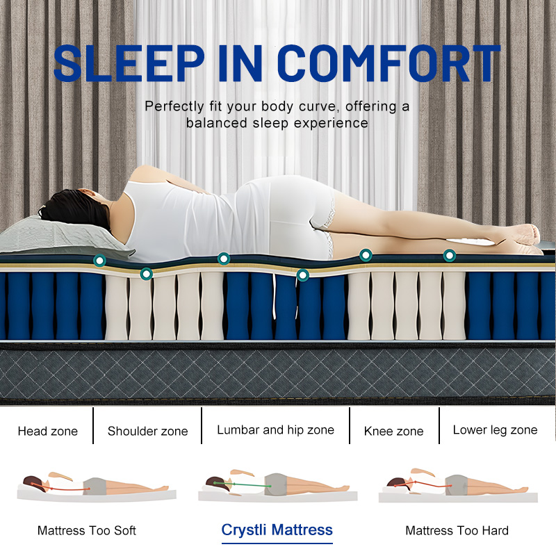 Hot Selling Euro Luxury King Q - Memory Foam Mattress In A Box Queen 评论和价格