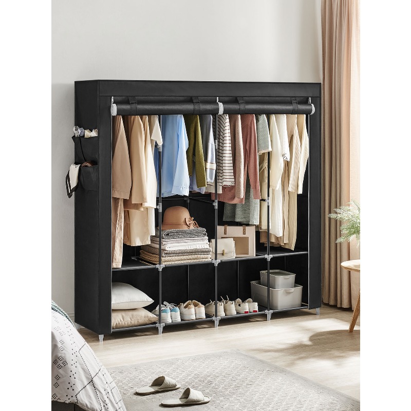 Portable Closet, Wardrobe Clos - Wardrobe Closet Portable Fabric Cover 评论和价格