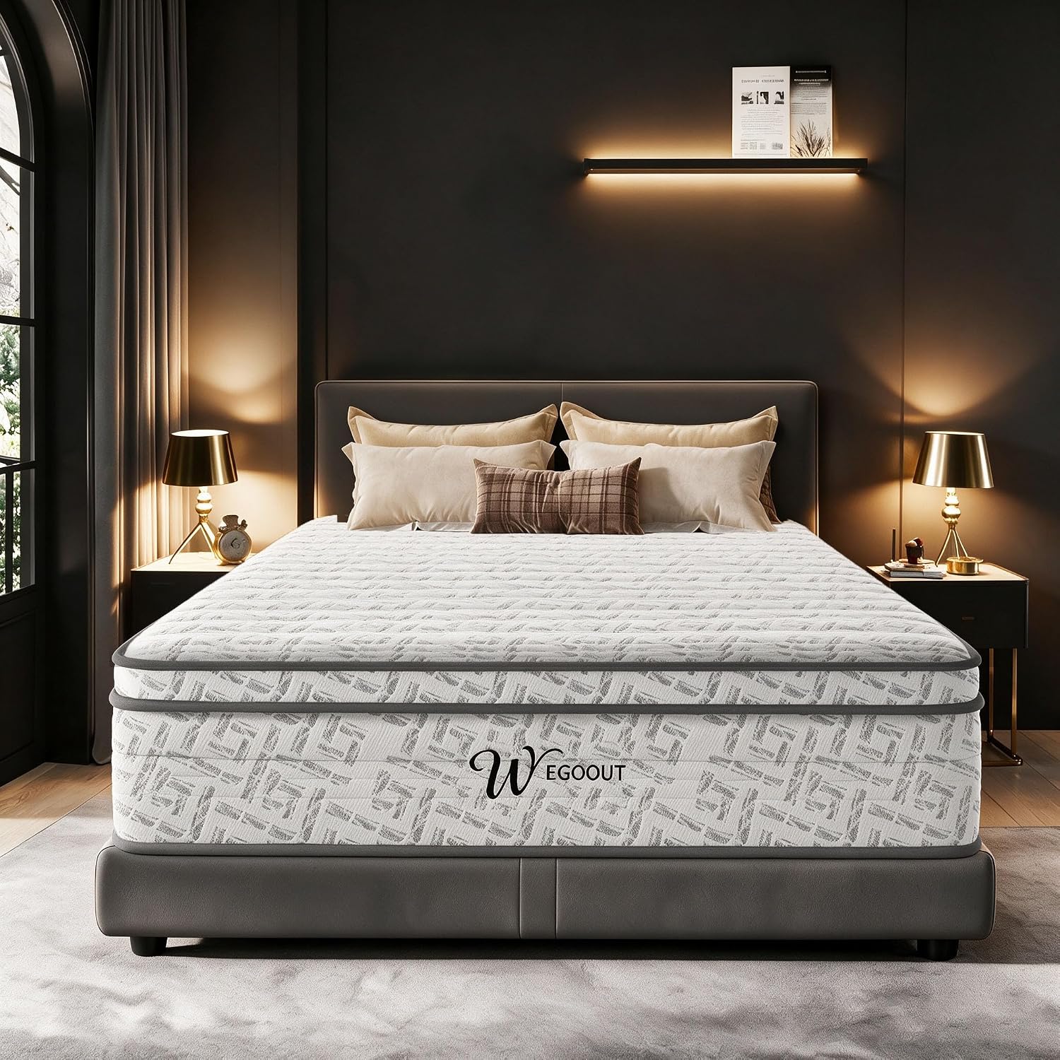 Queen Size Mattress 12 Inch, M - Memory Foam Mattress In A Box Queen 评论和价格