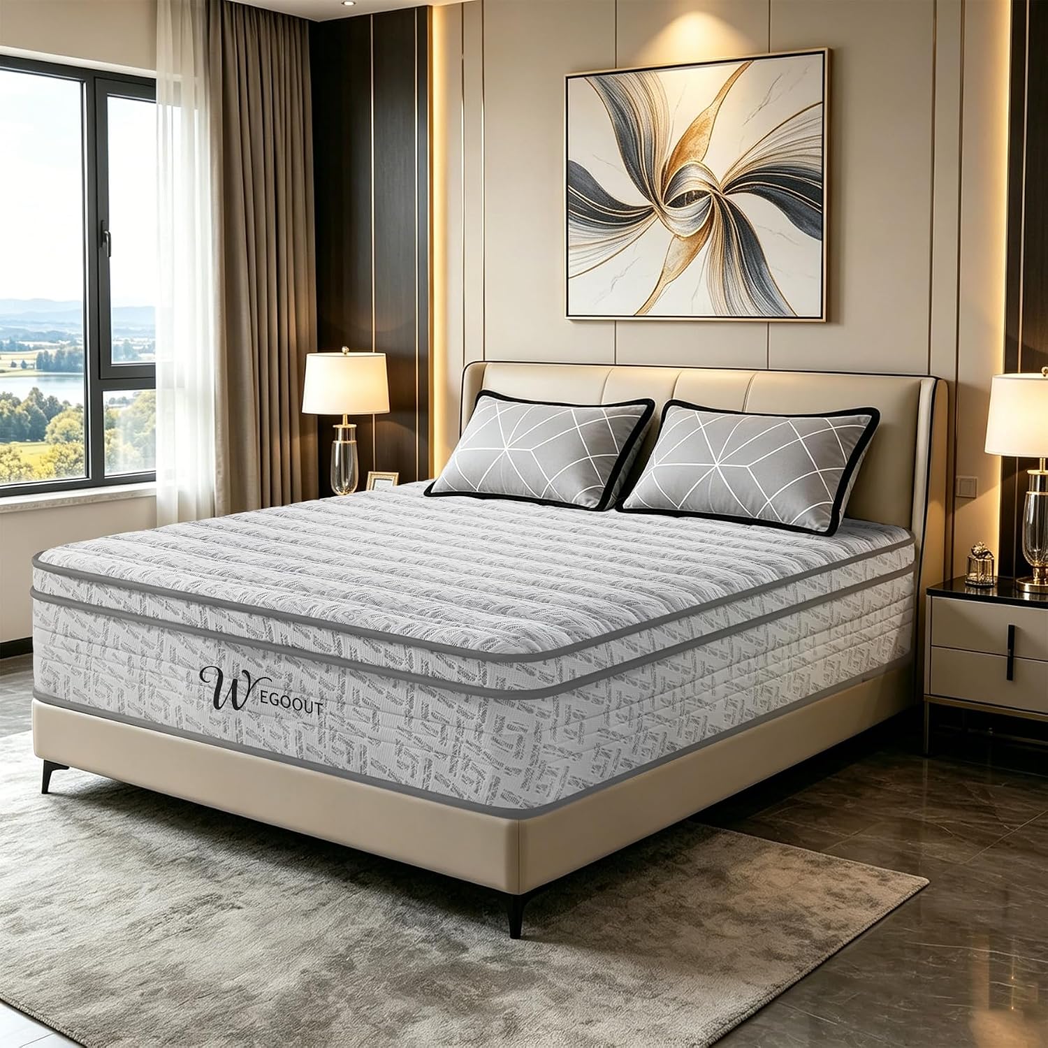 Queen Size Mattress 12 Inch, M - Memory Foam Mattress In A Box Queen 评论和价格