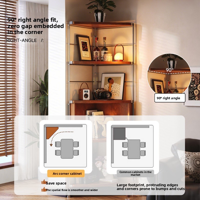 Corner Medieval Shelf, Triangl - Storage 评论和价格