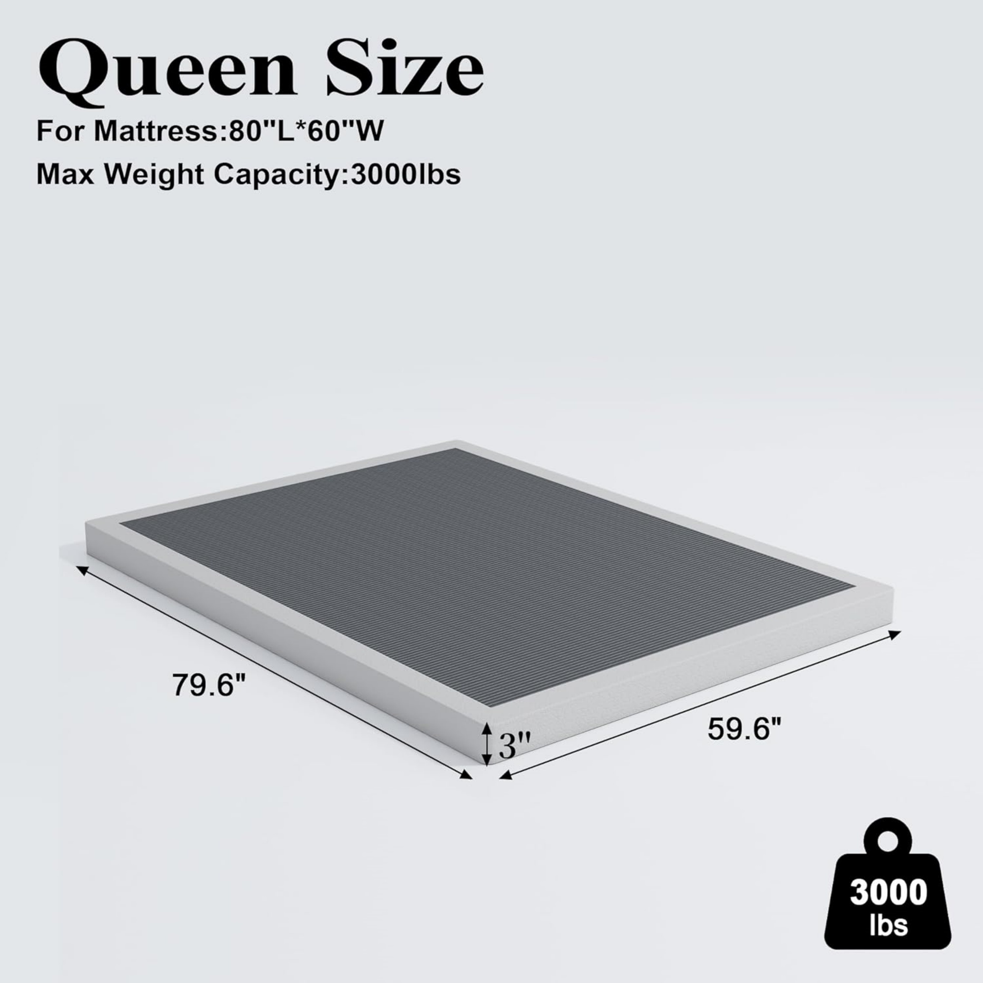 Low Profile Box Spring Queen S - Memory Foam Mattress In A Box Queen 评论和价格