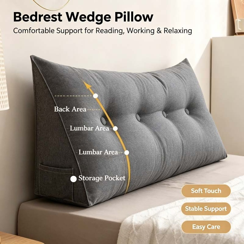 Large Headboard Cushion Tatami - Headboard Cushion Backrest Tatami 评论和价格