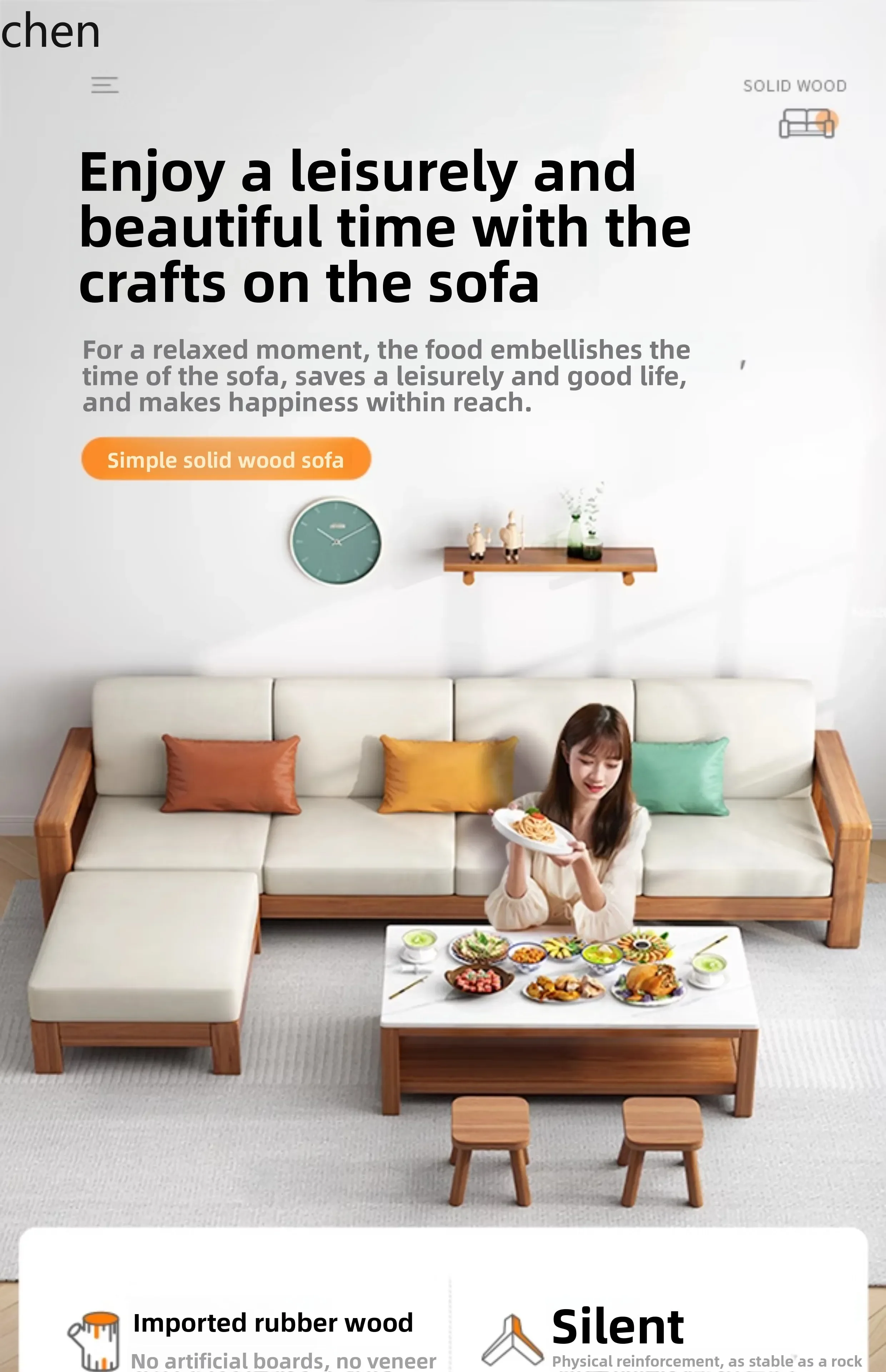 TQH7.2 all-solid wood technolo - Sofas 评论和价格